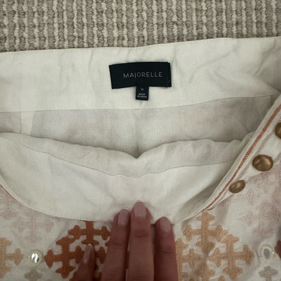 Majorelle Liza Mini Skirt in Desert Multi - Picture 4 of 5